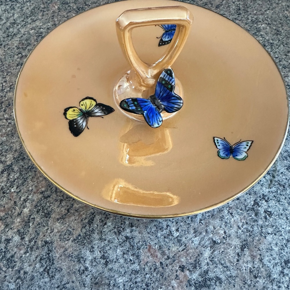 Vintage Noritake Hand Painted With Handle